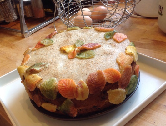 My version of a Simnel cake - called Autumnel!